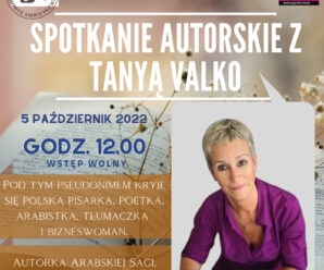 SPOTKANIE AUTORSKIE Z TANYĄ VALKO