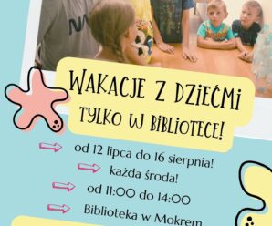 „Wakacje z Dziećmi Tylko w Bibliotece”