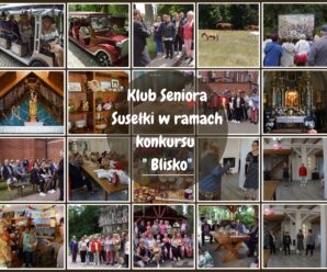 Realizacja inicjatywy oddolnej Klub Seniora Susełek w ramach konkursu – Blisko realizowanego przez Bibliotekę Publiczną Gminy Zamość