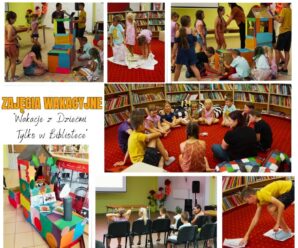 Zajęcia wakacyjne „Wakacje z Dziećmi tylko w Bibliotece”