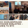 XXII Ogólnopolski Tydzień Bibliotek – LUBIĘ TU BYĆ