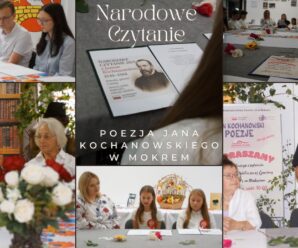 Narodowe Czytanie 2025 – Poezja Jana Kochanowskiego w Mokrem