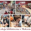 Lekcja biblioteczna w Mokrem