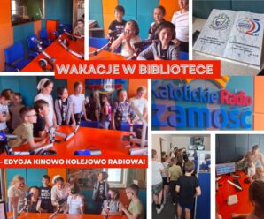 WAKACJE W BIBLIOTECE 2026 — EDYCJA KINOWO-KOLEJOWO-RADIOWA Wakacyjny Express Wyobraźni ruszył w kolejną podróż!