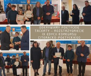 Odkrywamy poetyckie talenty – rozstrzygnięcie IX edycji konkursu literacko-poetyckiego