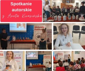 Spotkanie autorskie z Anetą Krasińską