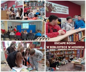 Escape Room w Bibliotece w Mokrem