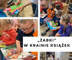 „Żabki” w krainie książek – relacja z wizyty w bibliotece