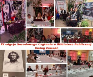 XV edycja Narodowego Czytania w Bibliotece Publicznej Gminy Zamość
